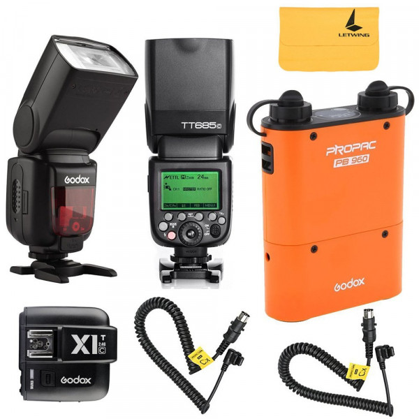 Godox tt685 C High Speed 1/8000s Flash E-TTL II Kamera mit X1 C Flash Transmitter für Canon EOS Kameras-39